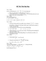 Đề Thi Thử Lần I