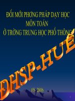 Đổi mới  sach lop 10