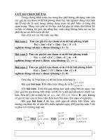 SKKN về giải BPT chứa tham số