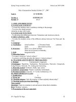 unit 4 - tiếng anh 7 - tiết 23