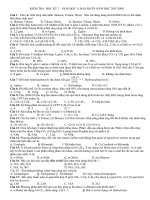 Kiểm tra học kỳ 1-Lớp 11NC