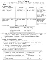 Period 1 SIMPLE PRESENT AND PRESENT PROGRESSIVE TENSES.doc
