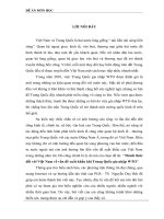 Thách thức đối với Việt Nam về vấn đề xuất khẩu khi Trung Quốc gia nhập WTO