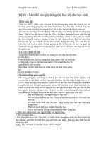 Làm thế nào gây hứng thú học tập cho học sinh.