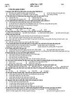 kiêm tra 1 tiết lơp 11 CB