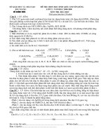 Đề thi HSG cum + đáp án