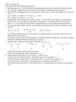 Luyện tập CTrúc PTử HCHC
