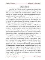 Giải pháp hoàn thiện công tác tiêu thụ sản phẩm tại Doanh nghiệp tư nhân sản xuất mây tre đan Hưng Thịnh