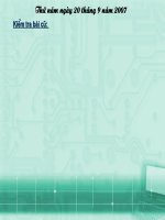 Tin lớp 4 Bài 1 chương 2