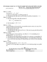 Đề thi tốt nghiệp THPT 2008