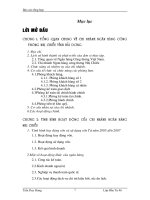 Giải pháp nâng cao hiệu quả hoạt động của chi nhánh ngân hàng công thương Nhị Chiểu