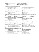 Kiểm tra 15 phút-sinh 11NC-KII