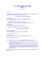 kĩ thuật sáng tác