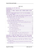 Hoàn thiện quy trình kiểm toán khoản mục tài sản cố định trong kiểm toán BCTC do công ty TNHH Kiểm toán và Tư vấn Vạn An (VACA) thực hiện