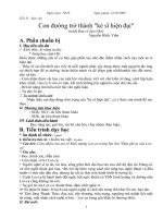 Tiết 1: con đường trở thành kẻ sĩ hiện đại