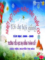 luyện từ và câu - dấu gạch ngang