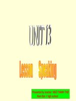 unit 13-speaking