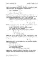 xác suất dành cho dạy thêm