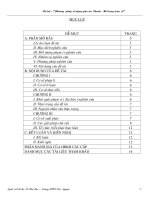 Sáng kiến KN quan lí tổ chuyên môn