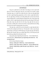 Phát triển dịch vụ tại Ngân hàng Liên doanh Lào – Việt chi nhánh Hà Nội