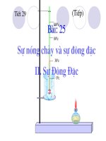 Tiet 29. Su dong dac (very hot)