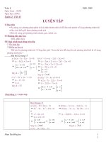 TOAN 8 -TUẦN 22-26 NH08-09