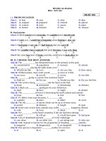 bai kiem tra lop 10 1 tiet lan 1