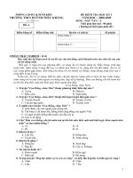 ĐỀ THI HK1.VĂN 6