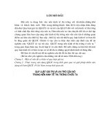 Thực trạng vận dụng QLGT trong thời gian qua và giải pháp nhằn vận dụng tốt hơn QLGT ở Việt Nam trong thời gian tới