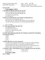 de kiem tra 1 tiet 10 co ban