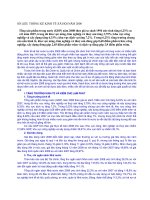 SỐ LIỆU THỐNG KÊ KINH TẾ Việt Nam 2008