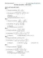 De Cuong Toan on thi 10