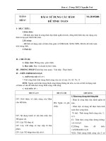 Sử dụng các hàm để tính toán