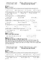 KT 1 tiết Đại số 8 (tiết 56 - năm học 2008-2009) Cự hay