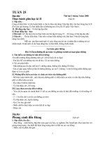 Giáo án lớp 5 - tuần 25