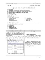 Giáo án tin học 12 - 0809 tiết 30