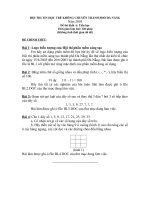 Đề thi Tin năm 2003