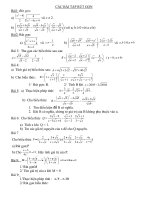 ON TAP VAO LOP 10 CHUYEN DE RUT GON PHANTHUC