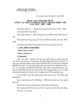 BAO CAO TONG KET DOI 06-07