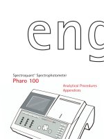 HUONG DAN CAC CHI TIEU DO PHARO 