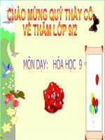 Tinh chât của phi kim