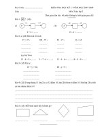 Đề thi học kì 1, 07-08, toán 2