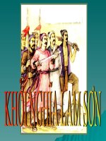 GIAO AN LICH SU KHOI NGHIA LAM SON