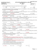 ĐỀ GỬI SỞ GD-ĐT