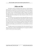 Phân tích và thiết kế hệ thống để xây dựng chương trình bằng ngôn ngữ C#