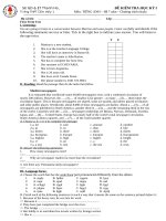 KTra HK1-ENGLISH10-Chuan