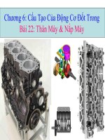 bài 22 thân máy và nắp máy