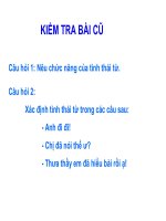 BÀI 9: CHƯƠNG TRÌNH ĐỊA PHƯƠNG