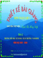 Môn toán lớp 3 _ Số có năm chữ số tiếp theo