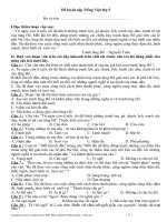 Đề ôn luyện HSG lớp 5 môn TV cuối năm